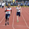 Why do sprinters fall apart at the end of a race?